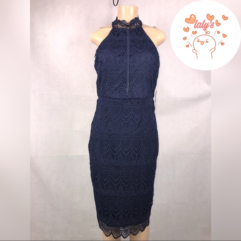 Blue Sleeveless Premier Amour Dress Size 12